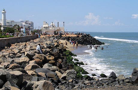 Rock Beach, Pondicherry